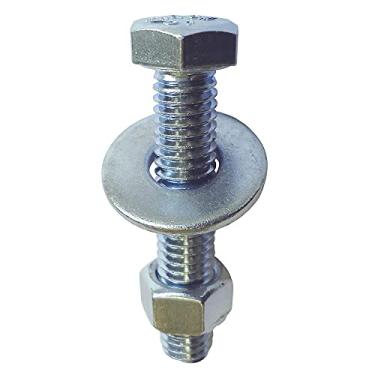 Imagem de Fixtil Psp/05 - Paraf. Sextavado, 1/4"X 1.1/2" C/Porca E Arruela