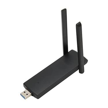 Imagem de Adaptador WiFi USB 3.0, Adaptador de Rede Sem Fio de Banda Dupla Com Antena Giratória de Alto Ganho e Modo AP, Dongle WiFi para PC de Mesa