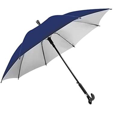 Imagem de Bengala Guarda-sol 2 Em 1 Guarda-chuva Guarda-chuva Antiderrapante Para Pessoas Idosas Guarda-chuva De Viagem Multifuncional Bengala Guarda-chuva Presente Para Os Pais,C,Constructive23