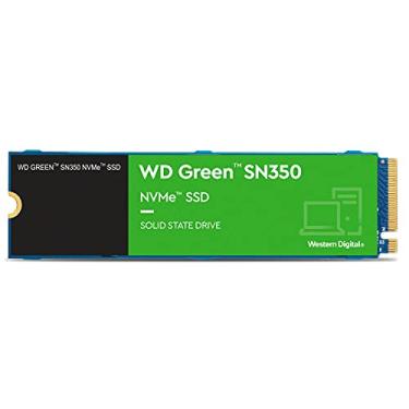 Imagem de SSD WD Green SN350 500GB NVMe M.2 2280 (Leitura até 2400MB/s e Gravação até 1500MB/s)