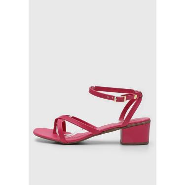 Sandália Tiras DAFITI SHOES Bege - Compre Agora