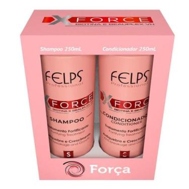 Imagem de Felps Profissional Xforce Shampoo 250ml + Condicionador 250ml