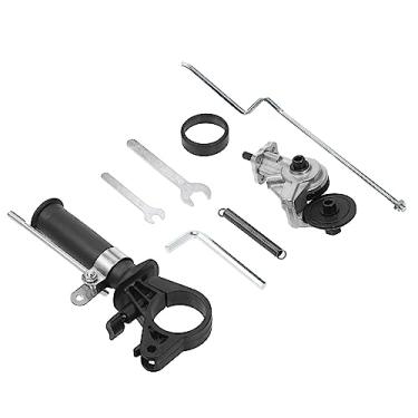 Imagem de Cortador de placa de broca elétrica Acessório de broca de metal Nibbler Acessório de broca de metal DIY Acessório de tesoura de broca elétrica Cortador de chapa de metal Faca para cortar ferro Chapa