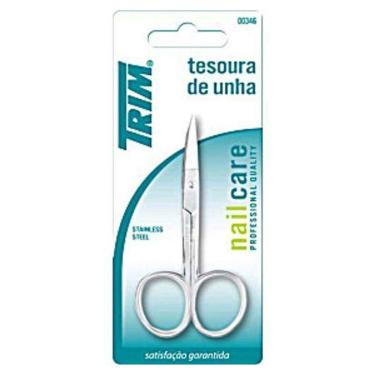Imagem de Tesoura Trim Para Unha Com Ponta Curva