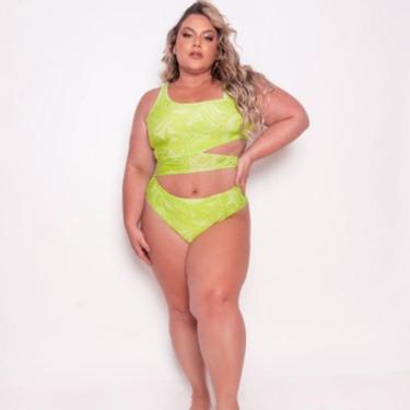 Imagem de Maiô Plus Size Com  Abertura Lateral