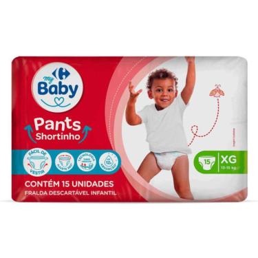 Imagem de Fralda Pants Carrefour My Baby XG 15 Unidades