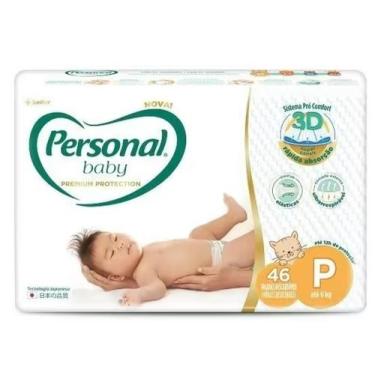 Imagem de Fralda Personal Baby Mega Premium Protection - Tam P - 40 Fraldas - At