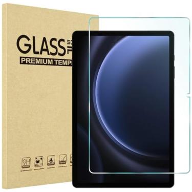 Imagem de ProCase Protetor de tela para Galaxy Tab S9 Plus de 12,4 polegadas, rigidez 9H vidro temperado HD película transparente para SM-X810/X816B/X818U