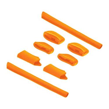 Imagem de OSharp Meias auriculares e protetores de nariz de substituição para óculos de sol Oakley Half Jacket XLJ - Laranja