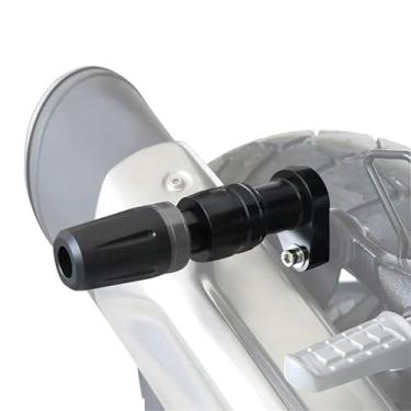 Imagem de HAONEL Substituição da almofada de colisão de alumínio CNC para NINJA400 Z400 2018-2022 / NT1100 2022-2023 / Rebel 300 500 CMX 300 500 Proteção de carenagem de quadro de motocicleta (titânio)