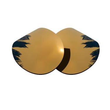 Imagem de Lentes de reposição polarizadas para Oakley Clifden - Cores (revestimento espelhado dourado bronze)