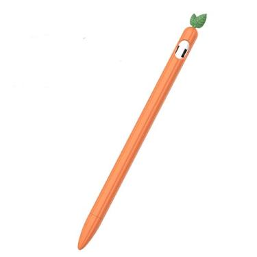 Imagem de GANGANPRO Estojo compatível com Apple Pencil de 1ª geração, acessórios de aderência para Apple Pencil 1ª geração - cenoura