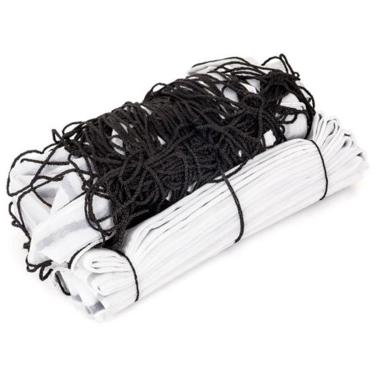 Imagem de Rede Oficial de Vôlei de Quadra Fio 4mm Seda 4 Faixas PVC VO-4-4P-Unissex