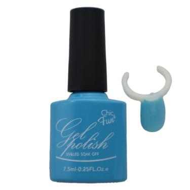 Imagem de Esmalte Em Gel Chic & Fun 7,5ml Led/uv Unhas Manicure Nail C/Registro (035, x 2un)