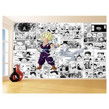 Imagem de Papel De Parede 3D Dragon Ball Goku Gohan Anime 3,5M Dbz718
