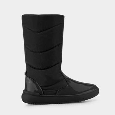 Imagem de Bota Infantil Cano Longo Bibi Urban Basic Drop Preta - Calçados Bibi