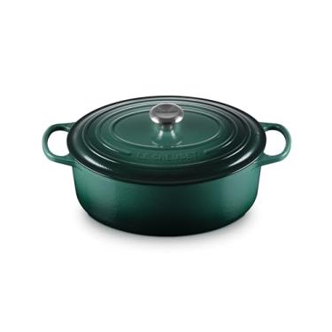 Imagem de Le Creuset Panela Oval 31 cm Ferro Fundido Esmaltado Signature Artichaut
