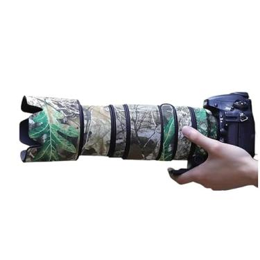 Imagem de CHASING BIRDS Revestimento de lente impermeável camuflado para Nikon AF-S 80-400 mm F4.5-5.6 G ED VR capa protetora de lente à prova de chuva (camuflagem de árvore amarela, com TC de 1,4 X (TC-14E