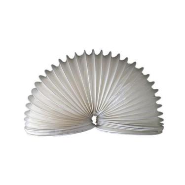 Imagem de Duto PVC Flexível 10 cm X 2 Metros 4" Ar Condicionado Ventilação Exaus