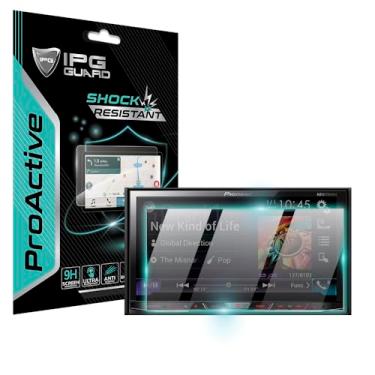 Imagem de IPG Protetor de tela ProActive feito para PIONEER AVH-X8750BT 6,95 polegadas 9H rigidez película nano cerâmica ultra responsiva alta claridade anti arranhões protetor contra manchas para AVHx8750BT