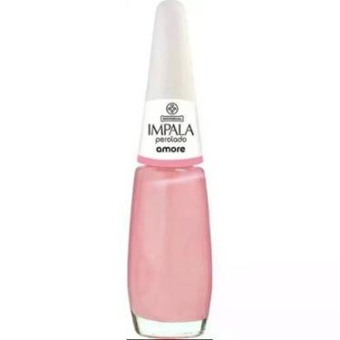 Imagem de Esmalte Impala Perolado Amore 7,5Ml Mundial-Unissex