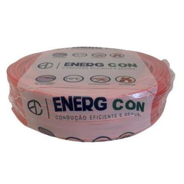 Imagem de Fio Cabo Flexivel 10mm vermelho 100 metros - ENERG CON
