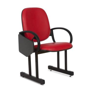Imagem de Cadeira para Audítório, Faculdades e Escolas Cor: Vermelho - Design Of