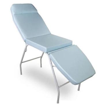 Imagem de Maca 3 Posições Reclinável For-ty Estética Tatuagem Massagem, Azul Tif