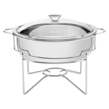Imagem de Rechaud Inox 4,3L Tramontina 61041213 3 Peças
