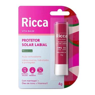 Imagem de Protetor Solar Labial FPS15 Melancia - Ricca