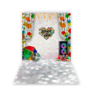 Imagem de Fundo Fotográfico 1,50 X 2,70 - Carnaval Guarda-Chuva Frevo 016 - Via 