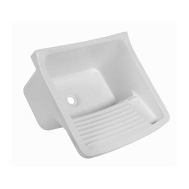 Imagem de Tanque Plástico Astra Lavar Roupa 23/40L Branco