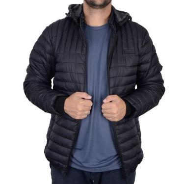 Imagem de Jaqueta Masculina Ogochi Cult Slim Puffer Preta - 027498, M