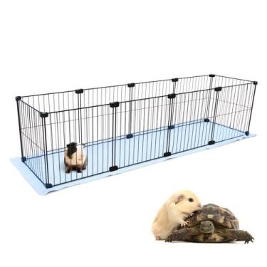 Imagem de Cercado Aramado Porquinho da Índia 30x120 Cm Malha Estreita 2,5x15cm c