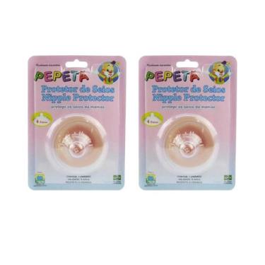 Imagem de Protetor De Seios Para Amamentação Nipple Protector Pepeta, 2 UNIDADES