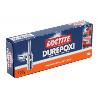 Imagem de Durepoxi Cola 100g Solda Molda Fixa Veda Loctite