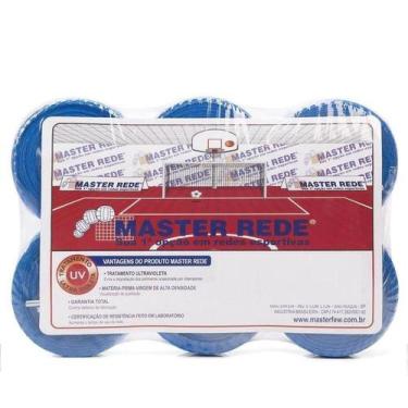 Imagem de Fita Marcação Futevôlei Master Rede Profissional 9x18, Azul royal