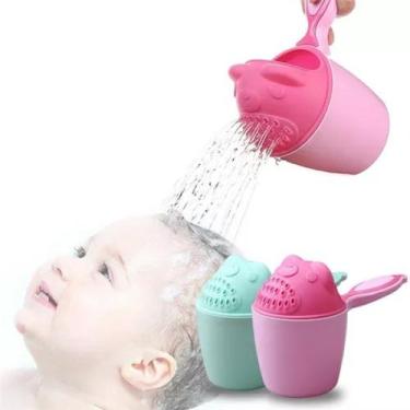 Imagem de Regador Banho Cor Verde Para Bebê E Criança Color Baby