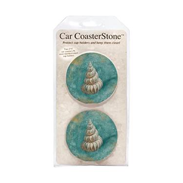 Imagem de CoasterStone Porta-copos CR2059 Treasures of the Sea III, pacote com 2, tamanho padrão, pedra
