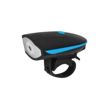 Imagem de Farol Lanterna Para Bike 3 Focos USB Recarregável OEX LM10