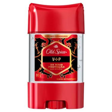 Imagem de Desodorante Old Spice Vip Clear Gel Stick Antitranspirante 80g