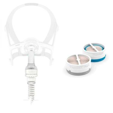 Imagem de Kit de encaixe da máscara N20 no CPAP AirMini + Umidificador + Traquei