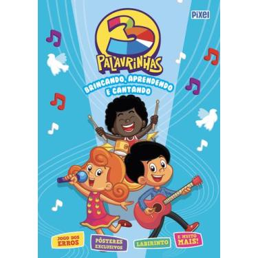 Imagem de Livro - Livrão 3 Palavrinhas: Brincando, Aprendendo e Cantando