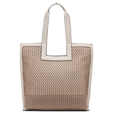 Imagem de Calvin Klein Bolsa Bette 2 em 1, Tecido neutro/branco, One Size