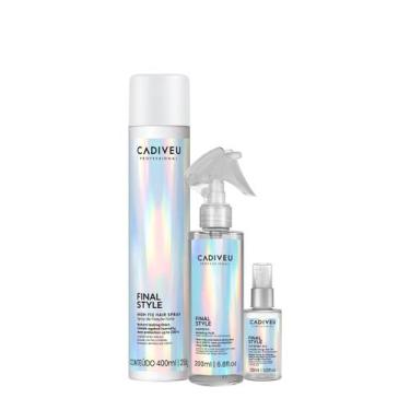 Imagem de Kit Cadiveu Professional Final Style Supreme Óleo Fluido e Spray Fixad