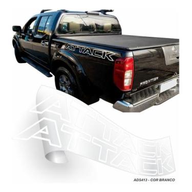 Imagem de Adesivos Laterais Nissan Frontier Attack 2008 À 2016 O Par - Resitank,