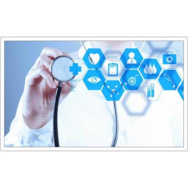 Imagem de Quadro Decorativo Medicina Médicos Consultórios Decorar Salas Moldura 