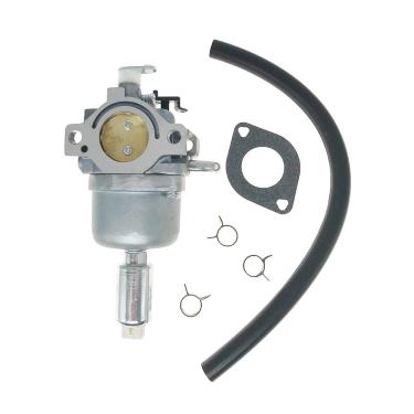Imagem de Carburador Carburador 796587 para trator de grama 19,5 HP Motor Craftsman Cortador de grama 19HP Intek Single Cylinder OHV Motor Nikki Carb Reposição 591736 594601 591731 796109 594593