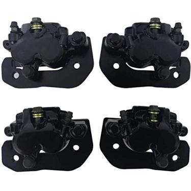 Imagem de M MATI Pinças de freio dianteiro e traseiro Todos os 4 para Can Am Renegade 500 570 800 850 1000 Outlander 6x6 450 650 1000 705600862 705600861 705600860 70560855608560855608555608599 BR