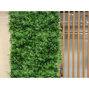 Imagem de 22 Placas de Folhagens Artificiais para Jardins Verticais Painel Decor
